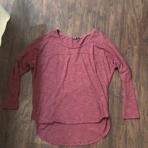 Maroon long sleeve